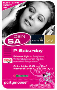 P-Saturday@Partyhouse Auhof