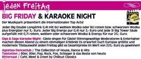 Big Friday & Karaoke Night@Musikpark-A1