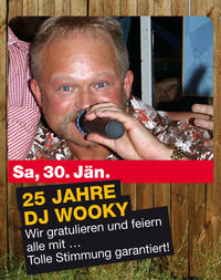 25 Jahre Dj Wooky@Almkönig