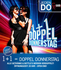 1 + 1= Doppel Donnerstag@Krems Gaudi