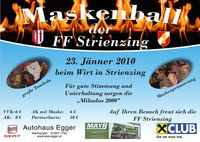 Maskenball der FF-Strienzing@Wirth in Strienzing