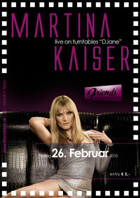 Martina Kaiser@Friends Show-Cocktailbar