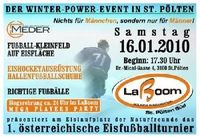 1. österreichische Eisfußballturnier@La Boom