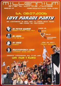 Love Parade Party im MM@Millennium