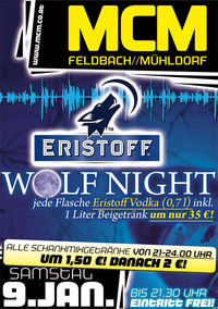 Eristoff Wolf Night!