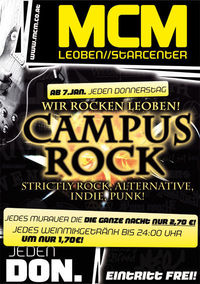 Campus Rock! @MCM Leoben