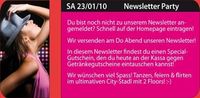 Newsletterparty@Fledermaus Graz