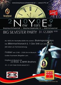 New Years Eve Big Silvester Party@Brauhaus Museum