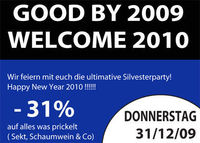  Good by 2009 - Welcome 2010