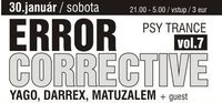 Error Corrective vol. 7@Cotton Club