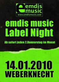 3rd emdis music Label Night