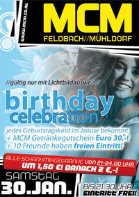 Birthday Celebraton!@MCM  Feldbach