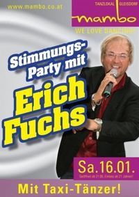 Stimmungs-Party mit Erich Fuchs@Mambo