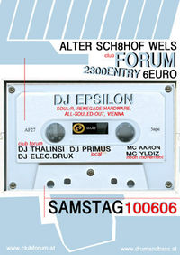 Club Forum: DJ Epsilon@Alter Schlachthof