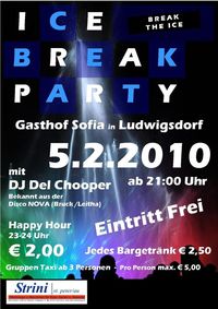 Ice break Party@Gasthof Sofia