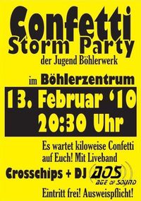 Confetti Storm Party@Böhlerzentrum-Böhlerwerk