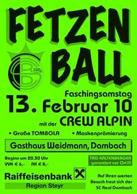 Fetzenball 2010@Gasthaus Weidmann