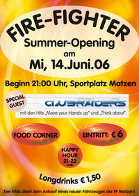 Fire Fighter Summer Opening@Sportplatz