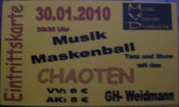 Musikmaskenball@Gh. Weidmann