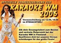 Karaoke WM Vorausscheidung@Stehachterl
