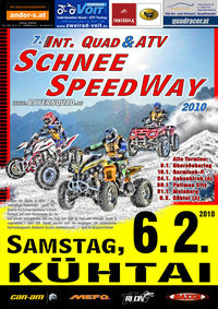 Int. Quad & ATV Schnee Speedway@Quadbahn Küthai