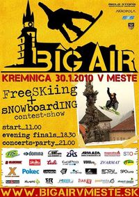 Big Air v Meste + Afterparty@Kremnica