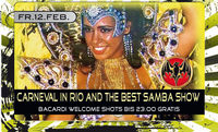 Carneval in Rio and the best Samba Show
