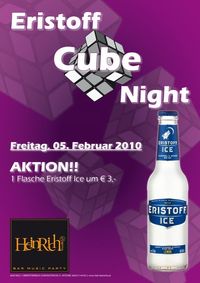 Eristoff Cube Night@Club Heinrichs Tanzbar