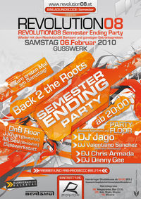 Revolution08 Semester Ending Party@Gusswerk