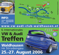 6. Int. VW & Audi Treffen@Veranstaltungsgelände