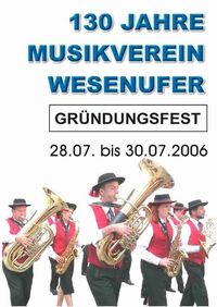 130 Jahre Musikverein Wesenufer@ - 