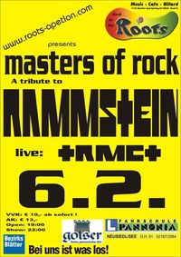 A tribute to Rammstein@Back to the Roots