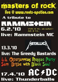 A tribute to Metallica@Back to the Roots