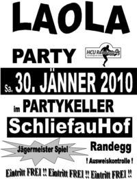 Laola Party@Schliefauhof