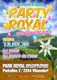 Party Royal Faschingsgaudi@Park Royal/ehemaliges Cataluna