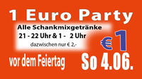 1 €uro Party@Lava Lounge Linz