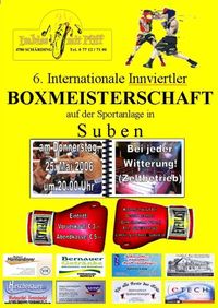 Innviertler Boxmeisterschaften@Sportanlage Suben