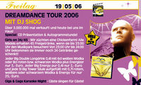 Dreamdance Tour 2006 mit DJ Shog