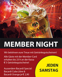 Member Night@Lava Lounge Linz
