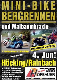 Mini-Bike Bergrennen@FF Haus Höcking