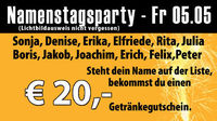 Namenstagsparty & Ladies Night