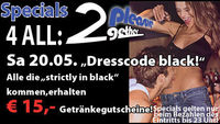 pleasure2gether - Dresscode black!@Lava Lounge Linz