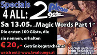 Pleasure2gether Magic Words Part 1@Lava Lounge Linz