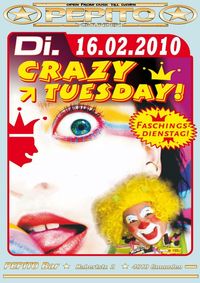 Crazy Tuesday - Faschingsdienstag@Bar Pepito