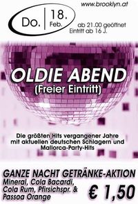 Oldie Abend - Freier Eintritt