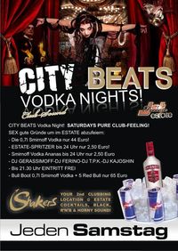 City Beats Vodka Nights@Club Estate