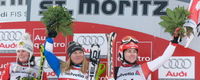 Skiworldcup der Damen Super G@Corviglia-Piste
