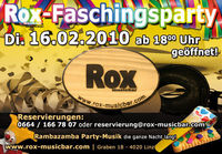 Rox- Faschingsparty@Rox Musicbar Linz