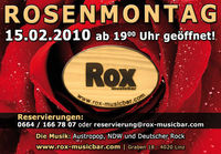 Rosenmontag@Rox Musicbar Linz