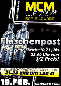 Flaschenpost@MCM Weiz light